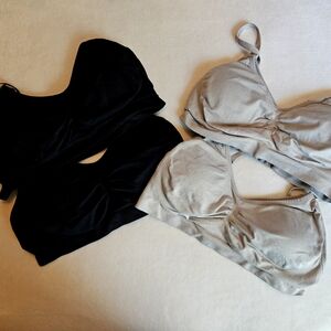 Set of 4 Motherhood Maternity Hands-free Nursing Pumping bras
